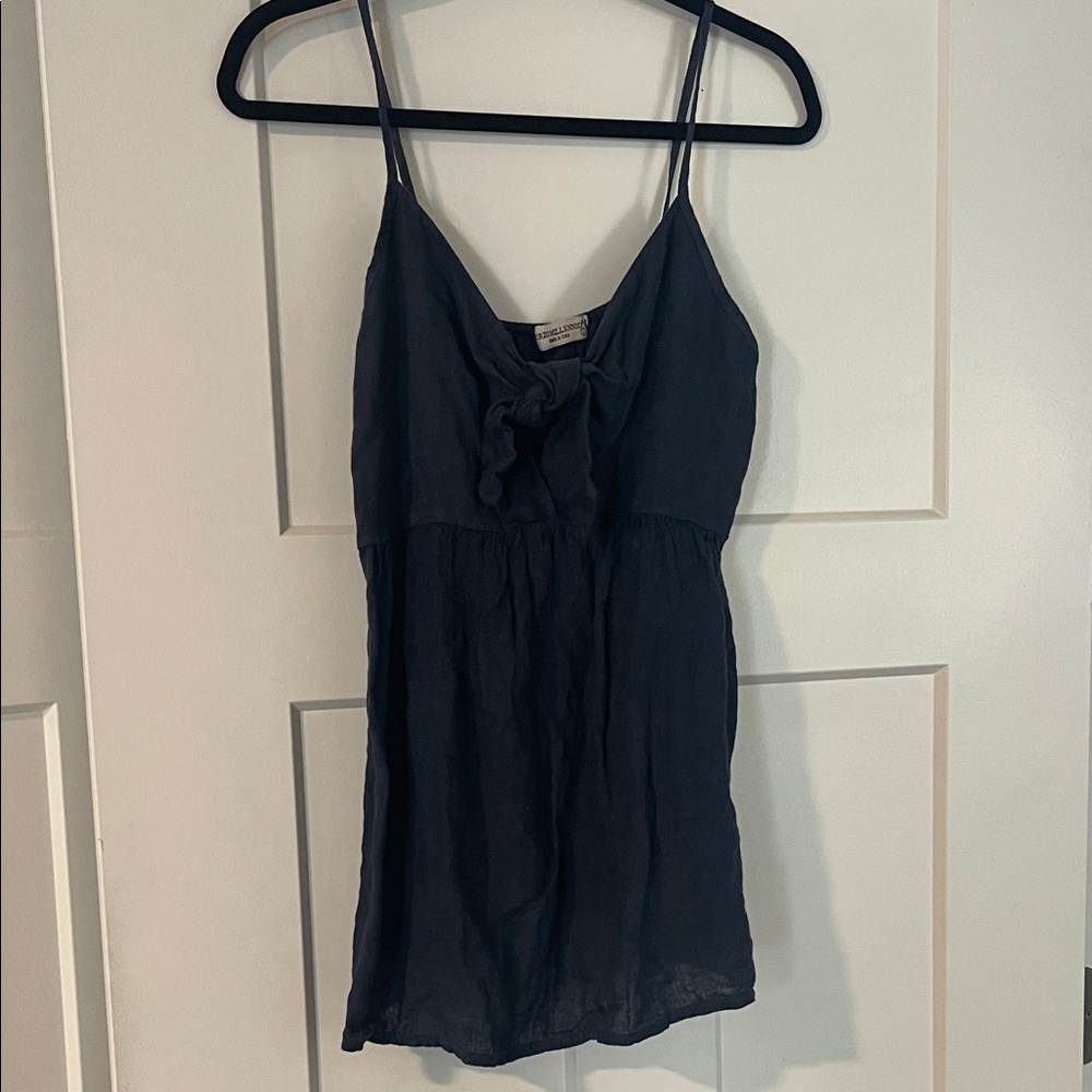 Elegant Navy Camisole Top